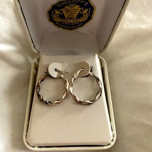 Sterling Silver hoop earrings